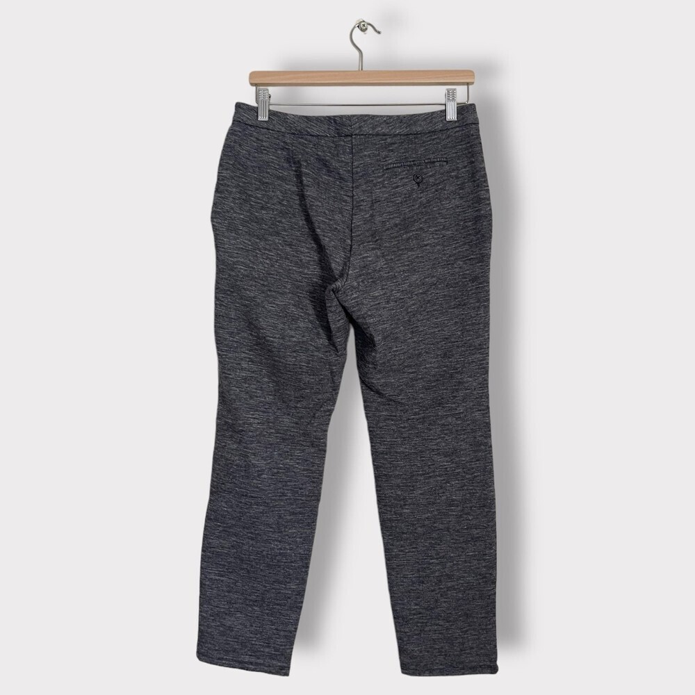 Anthropologie Grey Stretchy Cartonnier Dress Pants Cropped Size 8 - Picture 2 of 8